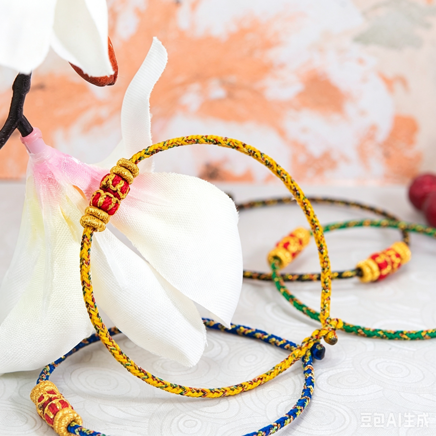 Chinese Zodiac Guardian Red String Bracelet, Handmade Lucky Charm Bracelet Inspired by Chinese Tradition