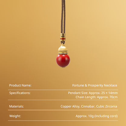 Chinese Inspired Jewelry Set – Necklace, Earrings & Bracelet with Lucky Prosperity Symbol, Elegant Gift